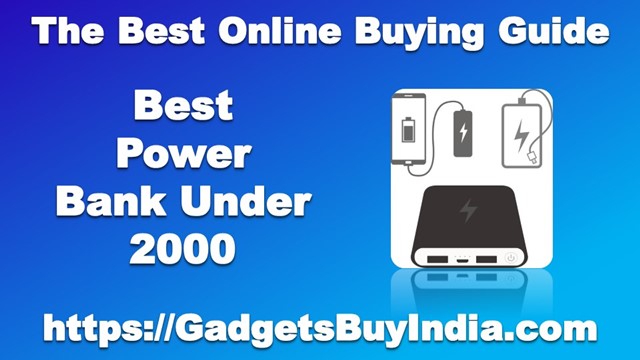 Best Power Bank Under 2000