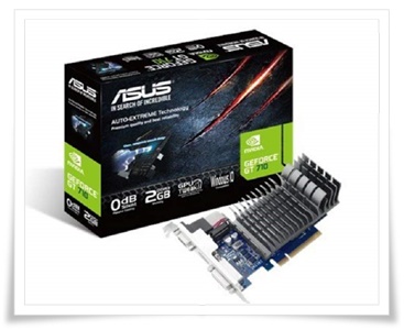 Asus Nvidia GeForce GT 710 2GB 64-Bit DDR3 PCI Express Graphic Card
