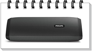 Philips BT120 Bluetooth Speakers (Black)