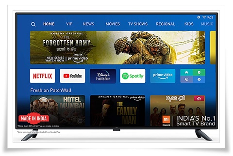 Mi LED TV 4X 50-Inch 4K Ultra HD Android TV
