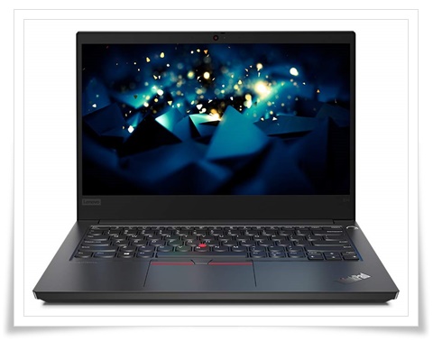 Lenovo ThinkPad E14 Intel Core i3 10th Gen 20RAS0D800 14-inch Full HD Thin and Light Laptop