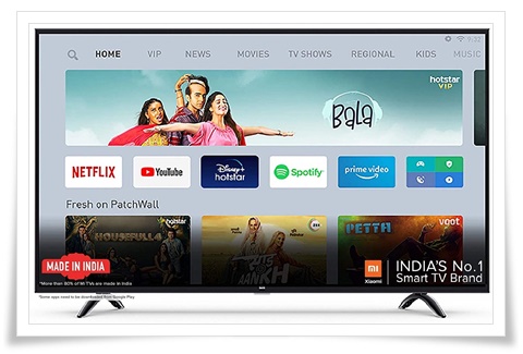 Mi LED TV 4X 55 Inch Ultra HD Android TV