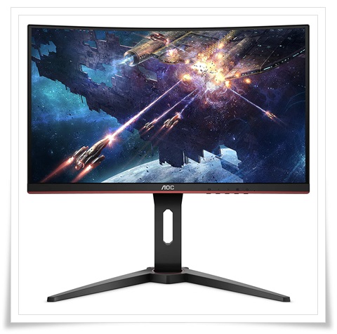 AOC 23.6-Inch C24G1 Curved Gaming LED Monitor - best monitor under 15000, best gaming monitor under 15000, best 24 inch monitor under 15000, best monitor under 15k