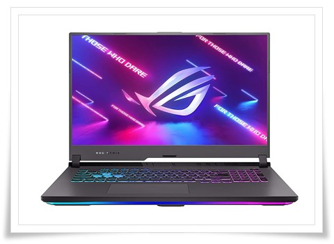 ASUS ROG Strix G17 G713IH-HX020T 17.3-inch FHD 144Hz Gaming Laptop - best laptop under 80000, best gaming laptop under 80000, best laptop under 80000 in 2023