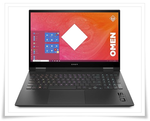 HP Omen 15-EK1016TX 10th Gen Intel Core i7 Processor 15.6-inch FHD Gaming Laptop - best laptop under 200000, best gaming laptop under 200000, best laptop under 200000 2021